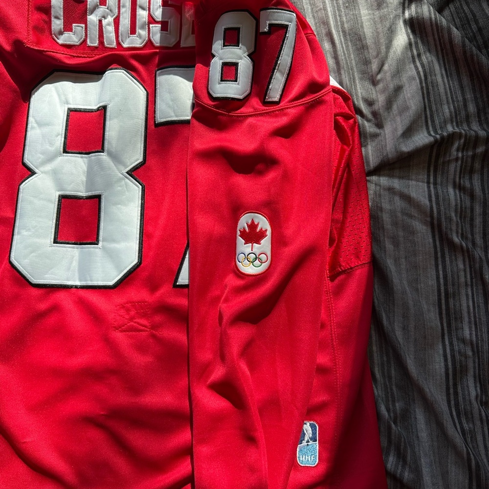 Canada national team Ice hockey Nike Olympic Player Jersey #87 Crosby size XL - Picture 8 of 16
